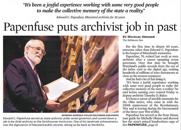 https://www.newspapers.com/article/the-baltimore-sun-papenfuse-puts-archivi/148548036/